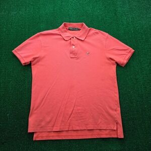 Southern Point Co Greyton Polo‎ Shirt Mens Medium Coral Pink Short Sleeve Golf